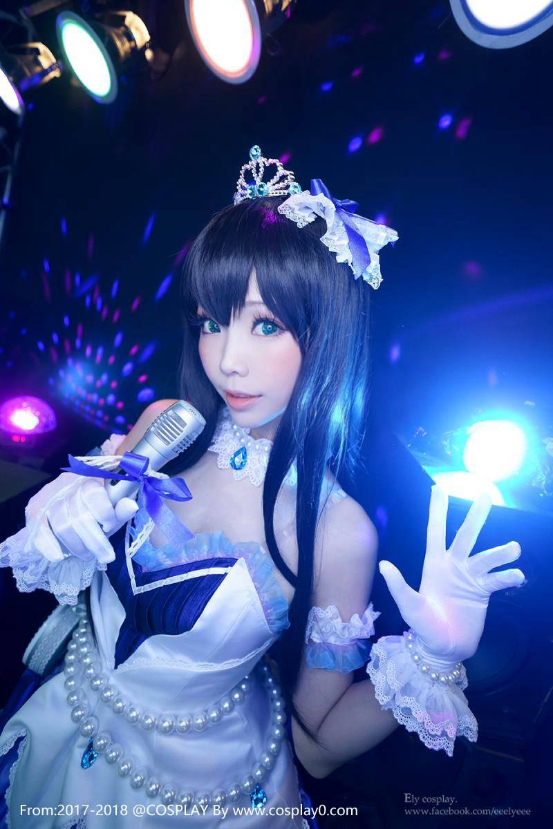 Cosplay福利/ElyEE子Cosplay涩谷凛肉丝萝莉诱惑高清美女写真