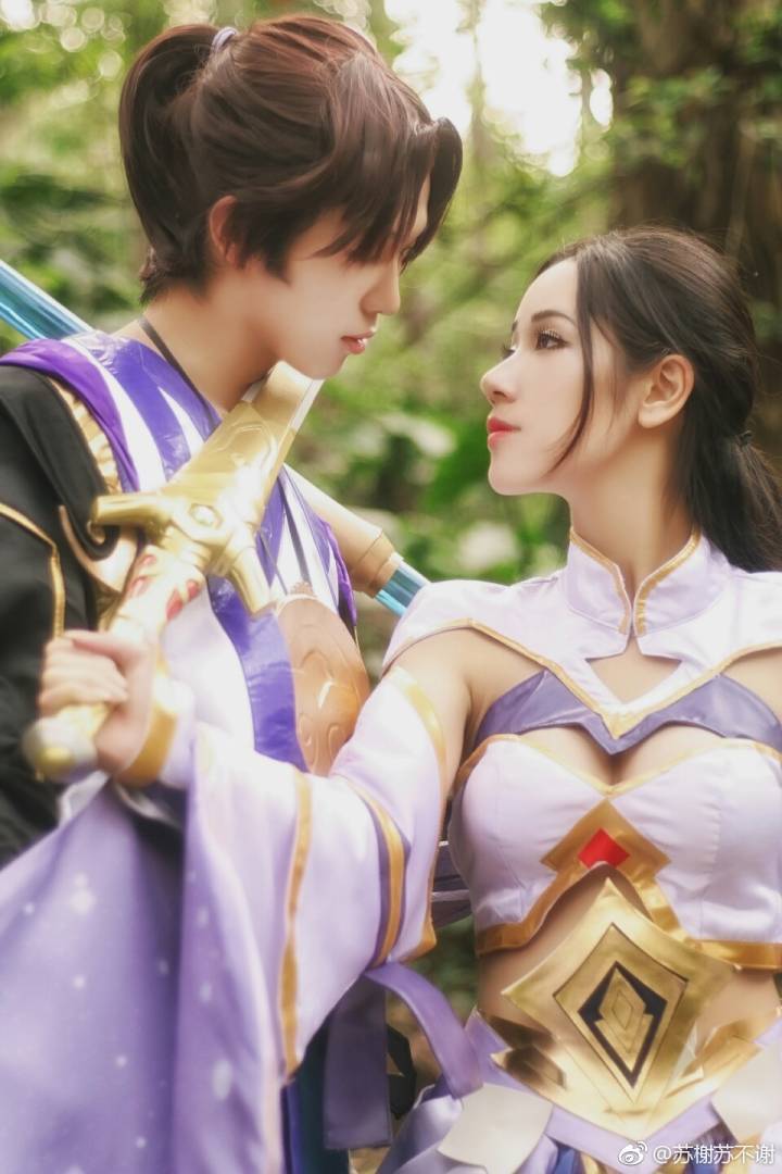 Cosplay福利/王者荣耀紫霞至尊宝孙悟空露娜Cosplay图片大全