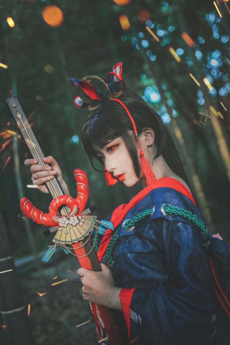 Cosplay福利/阴阳师樱雨刀舞妖刀姬小姐姐Cosplay美图赏析