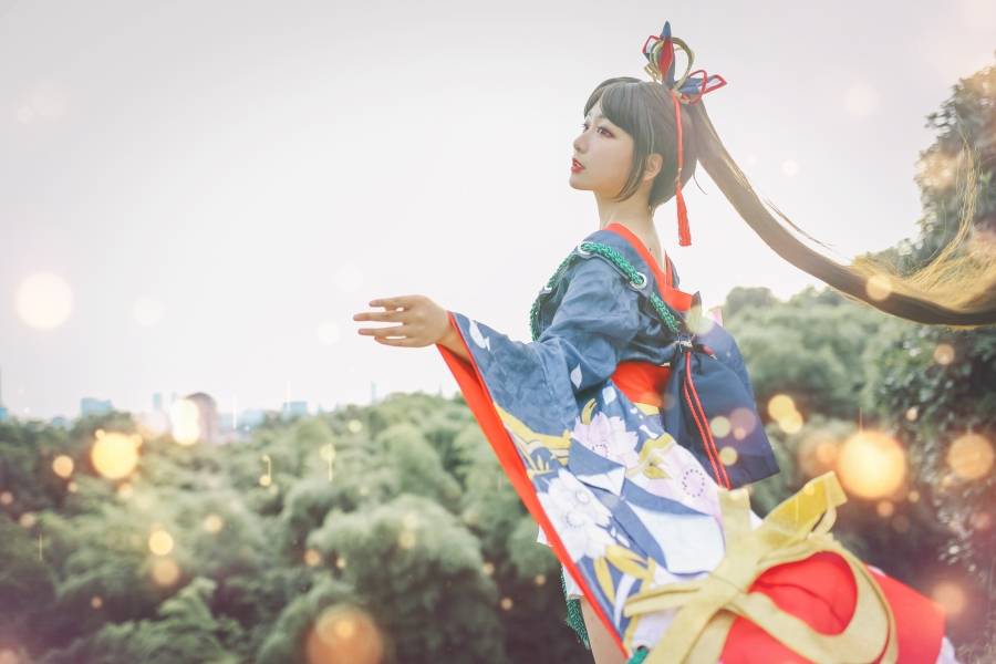 Cosplay福利/阴阳师樱雨刀舞妖刀姬小姐姐Cosplay美图赏析