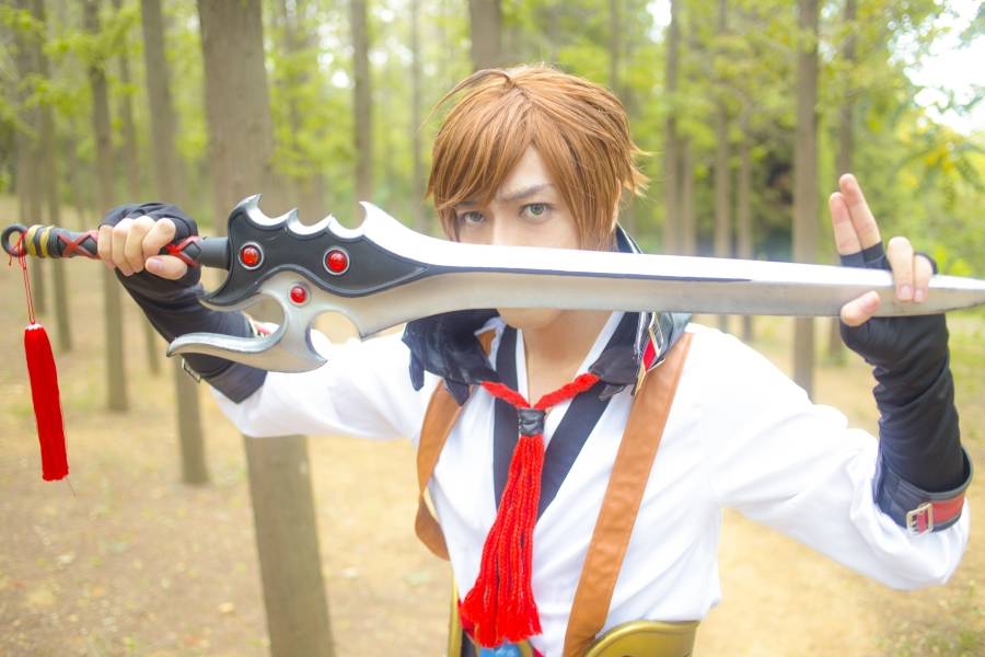 Cosplay福利/[COS正片]古风小哥哥Cosplay王者荣耀李白图片大全