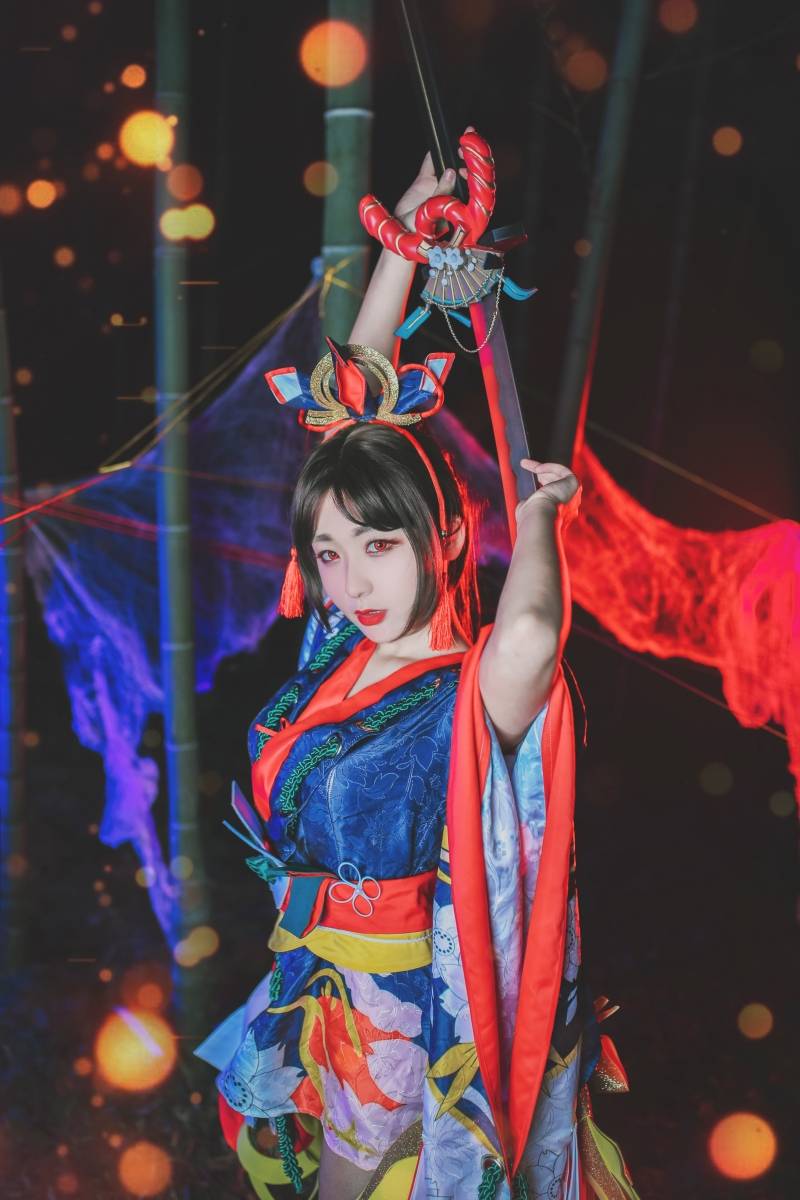 Cosplay福利/阴阳师樱雨刀舞妖刀姬小姐姐Cosplay美图赏析