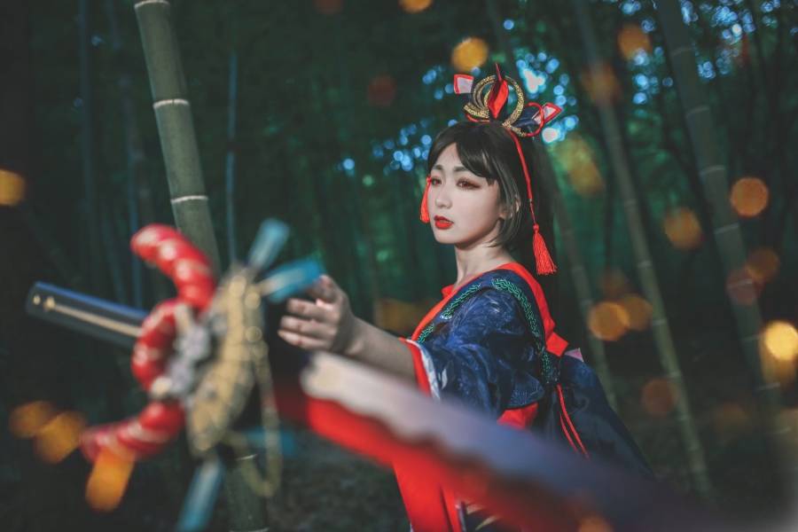 Cosplay福利/阴阳师樱雨刀舞妖刀姬小姐姐Cosplay美图赏析
