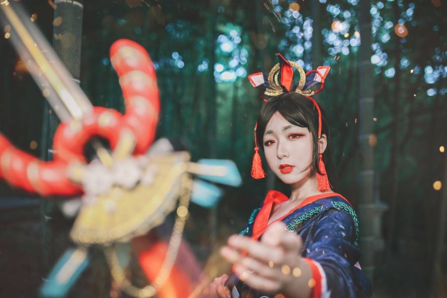 Cosplay福利/阴阳师樱雨刀舞妖刀姬小姐姐Cosplay美图赏析