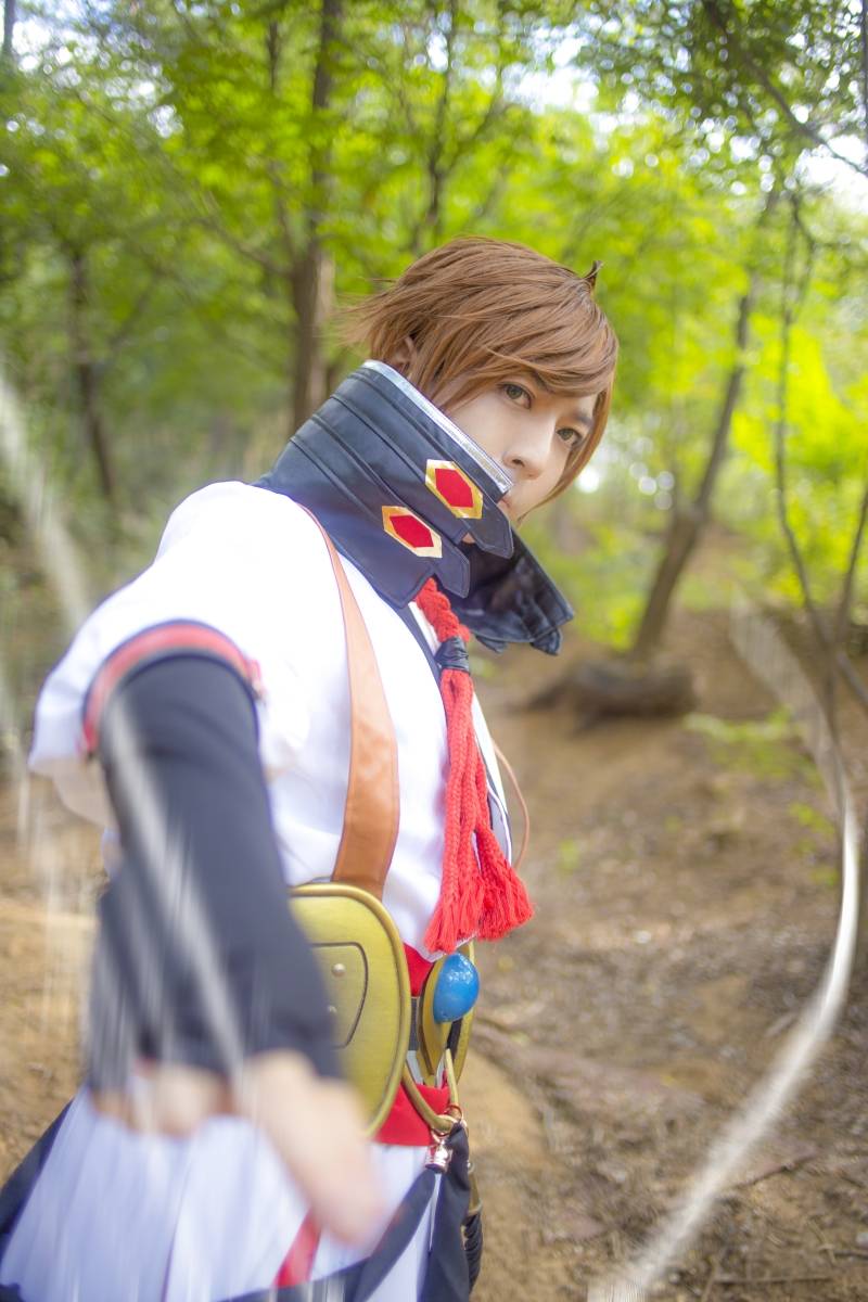 Cosplay福利/[COS正片]古风小哥哥Cosplay王者荣耀李白图片大全