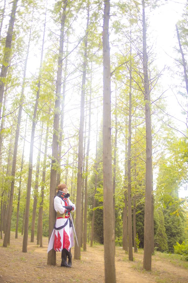 Cosplay福利/[COS正片]古风小哥哥Cosplay王者荣耀李白图片大全