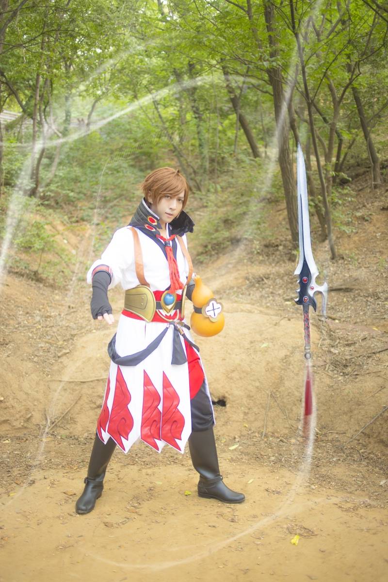 Cosplay福利/[COS正片]古风小哥哥Cosplay王者荣耀李白图片大全