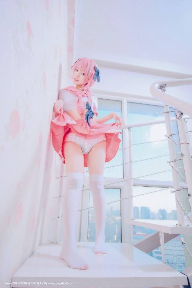 Cosplay福利/FATE阿斯托尔福白丝萝莉胖次无下限Cosplay福利