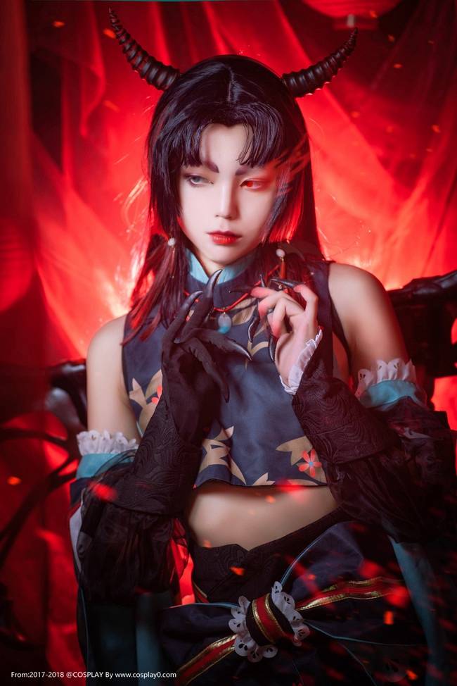 Cosplay福利/极度性感美女Cosplay阴阳师吸血姬腿控福利图片