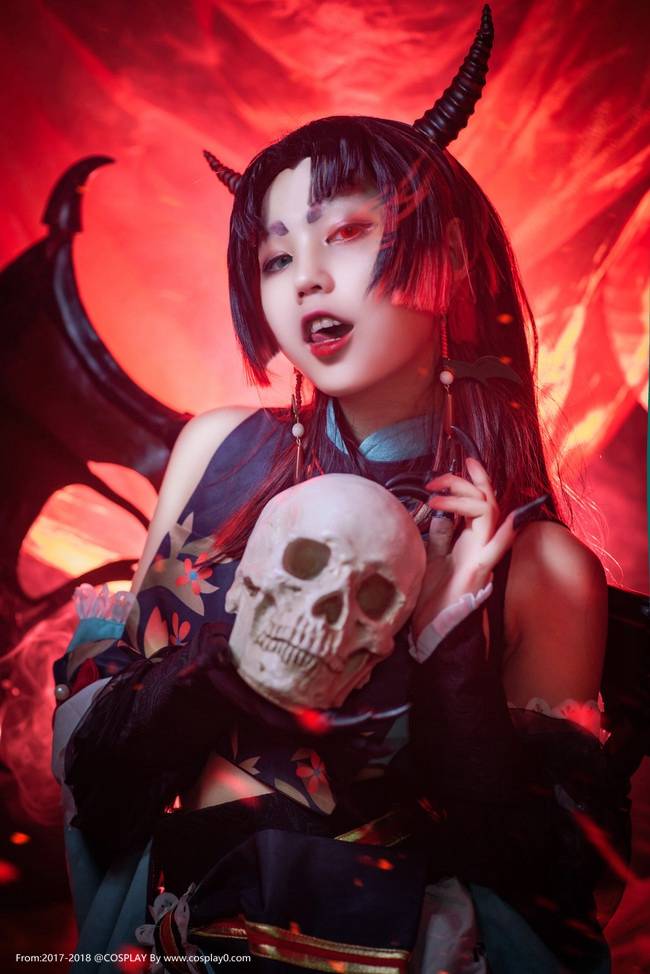 Cosplay福利/极度性感美女Cosplay阴阳师吸血姬腿控福利图片