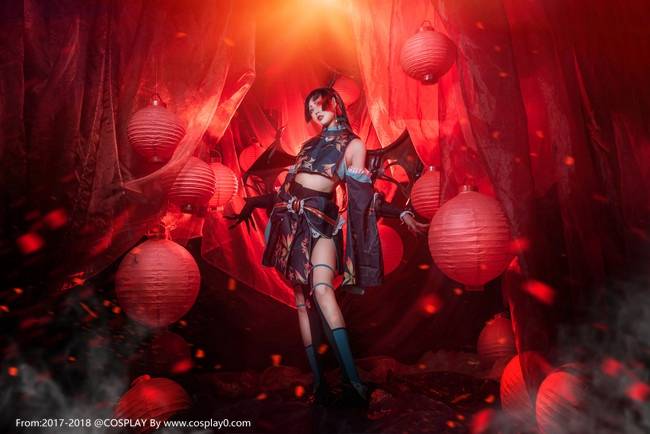 Cosplay福利/极度性感美女Cosplay阴阳师吸血姬腿控福利图片