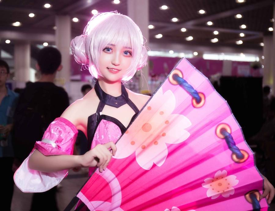 Cosplay福利/漫展萌妹子Cosplay王者荣耀女英雄小乔萝莉图片