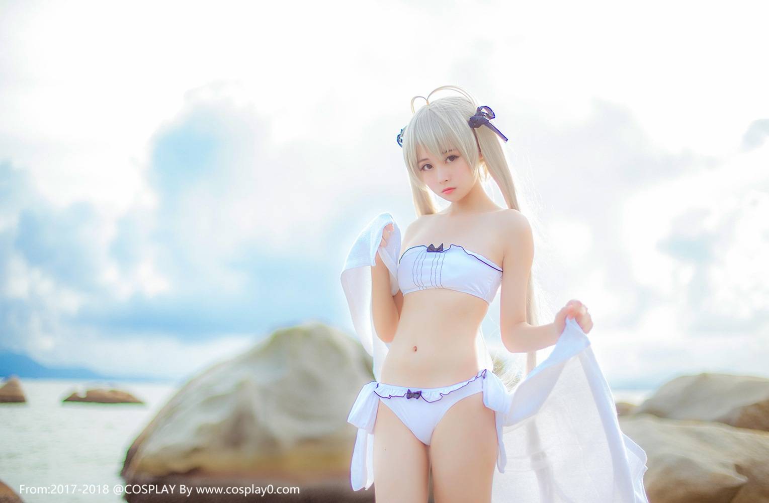 Cosplay福利/二次元萝莉春日野穹同人内衣诱惑Cosplay福利图片