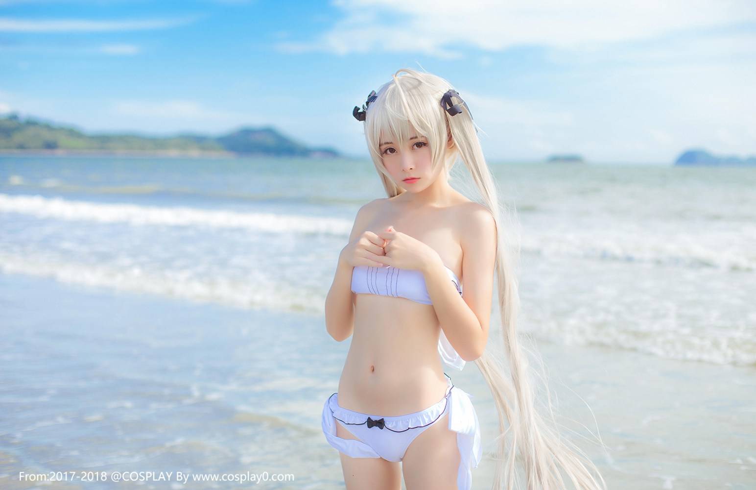 Cosplay福利/二次元萝莉春日野穹同人内衣诱惑Cosplay福利图片