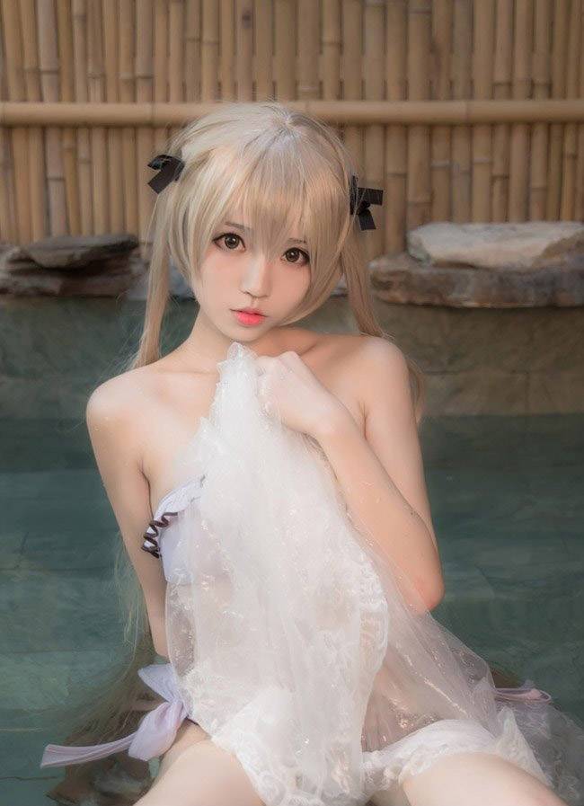 Cosplay福利/二次元美女湿身诱惑扮演春日野穹水着Cosplay福利