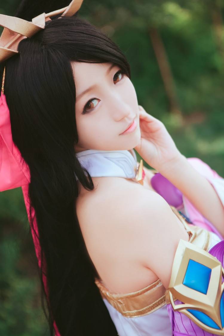 Cosplay福利/王者荣耀Cos女英雄貂蝉古风美女高清写真图片