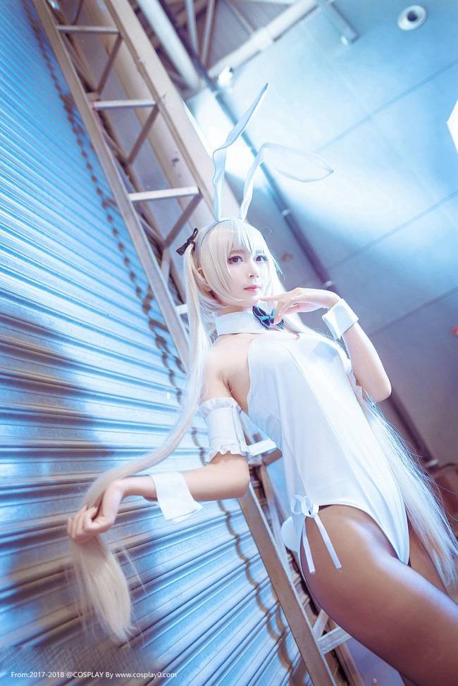 Cosplay福利/宅男福利春日野穹穹妹兔女郎黑丝诱惑Cosplay福利