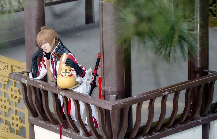 Cosplay福利/人生得意须尽欢 神还原王者荣耀李白Cosplay图片