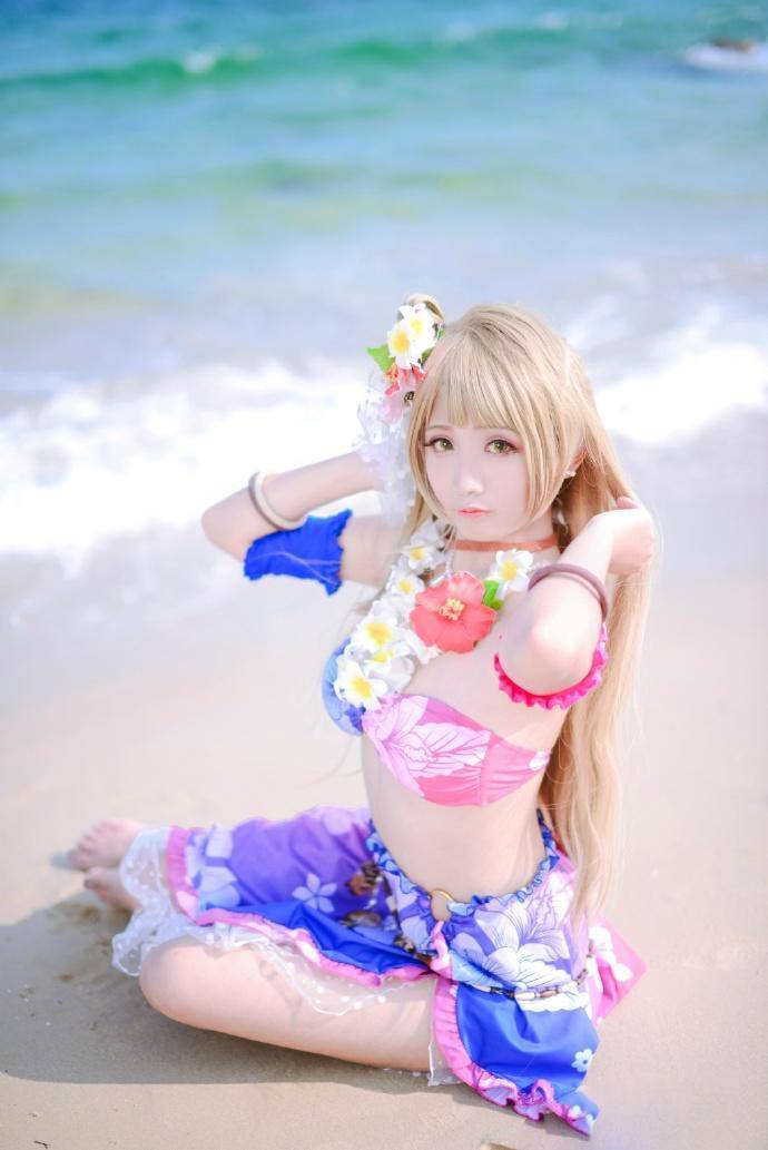 Cosplay福利/比基尼美女南小鸟同人水着Cosplay福利写真图片