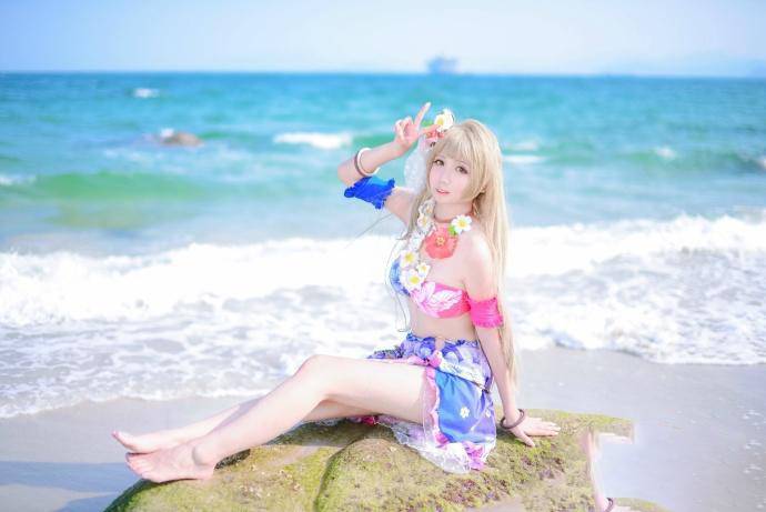 Cosplay福利/比基尼美女南小鸟同人水着Cosplay福利写真图片