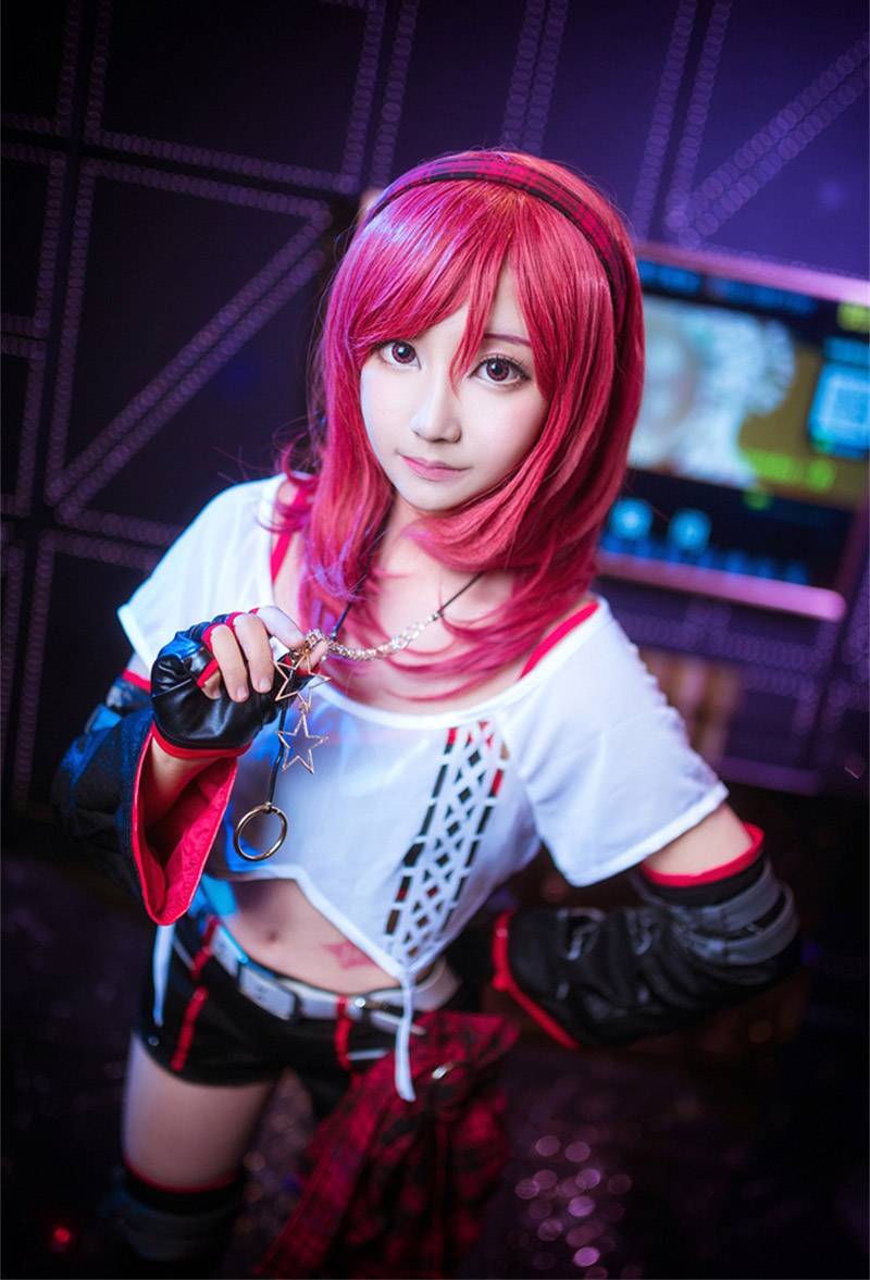 Cosplay福利/日本动漫女主角西木野真姬真人Cosplay高清美女图片