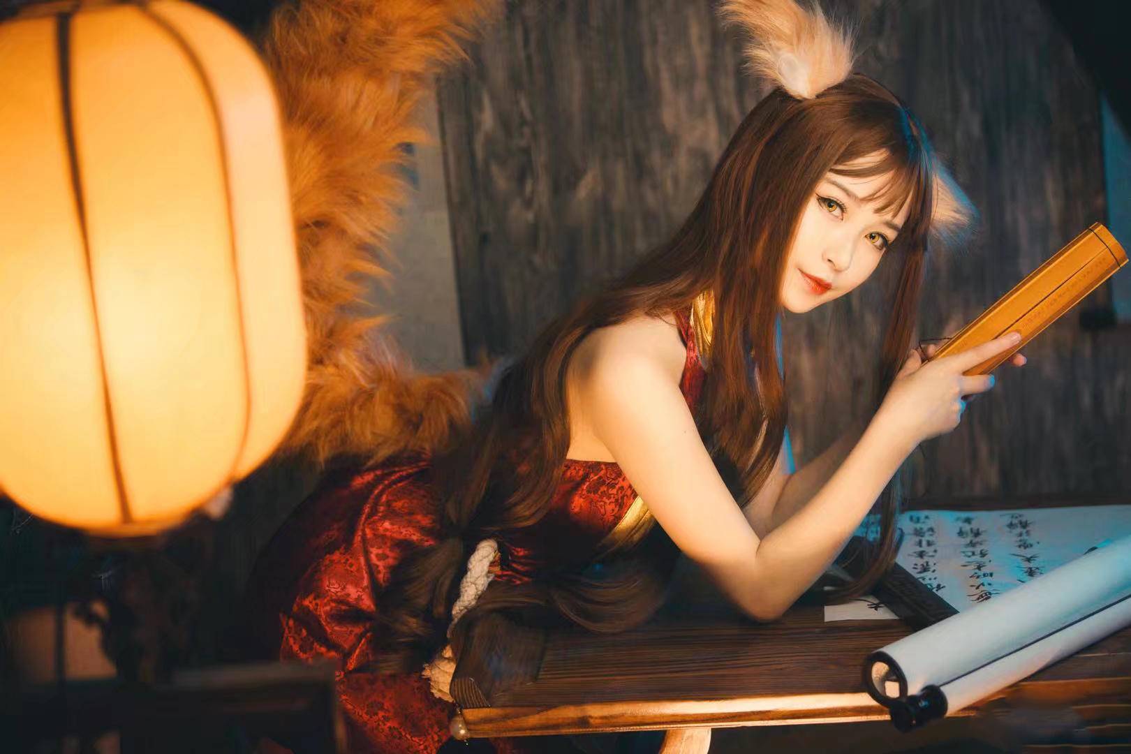 Cosplay福利/性感美女扮演王者荣耀女英雄妲己Cosplay福利