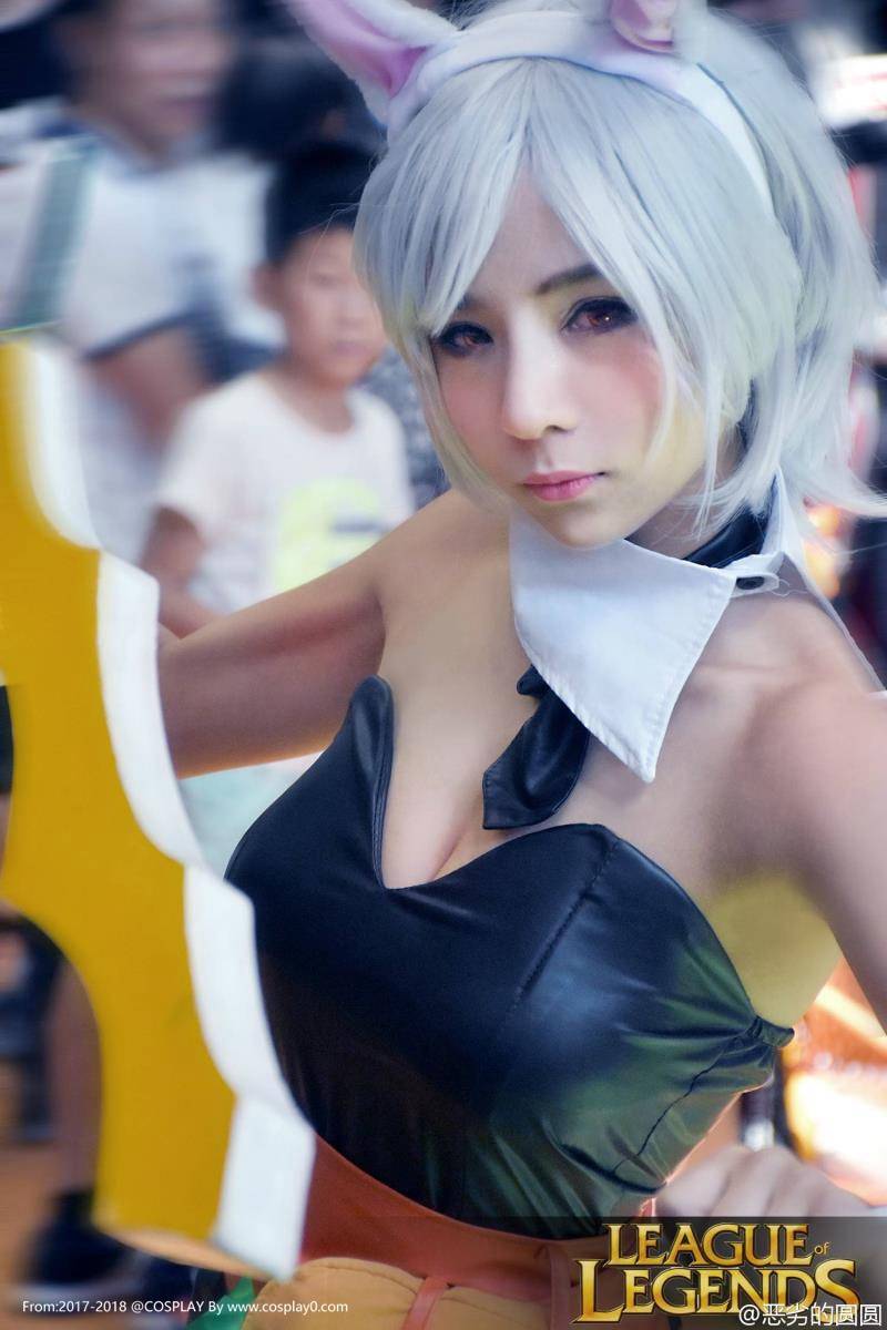 Cosplay福利/木子夕夕夕夕夕lol瑞雯兔女郎黑丝诱惑Cosplay福利