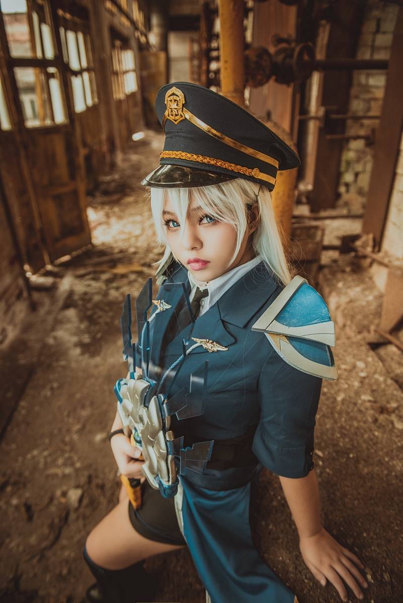 Cosplay福利/王者荣耀女版诸葛亮制服诱惑黑丝Cosplay福利