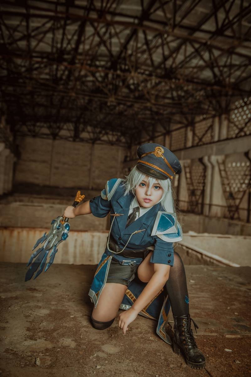 Cosplay福利/王者荣耀女版诸葛亮制服诱惑黑丝Cosplay福利