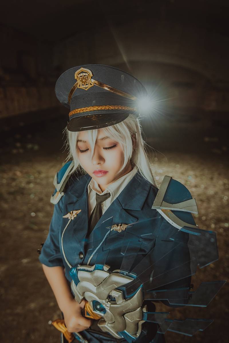 Cosplay福利/王者荣耀女版诸葛亮制服诱惑黑丝Cosplay福利