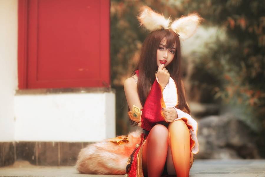 Cosplay福利/性感尤物御姐王者荣耀妲己丝袜美腿Cosplay福利