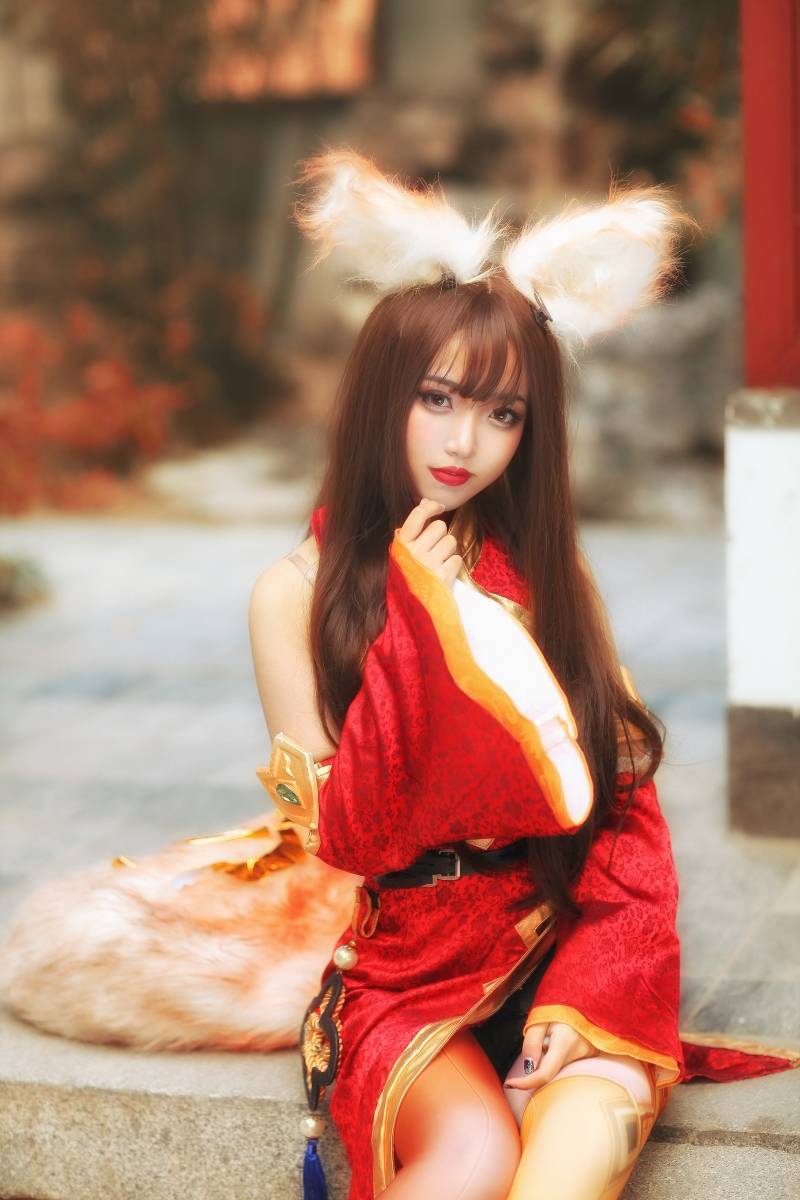 Cosplay福利/性感尤物御姐王者荣耀妲己丝袜美腿Cosplay福利