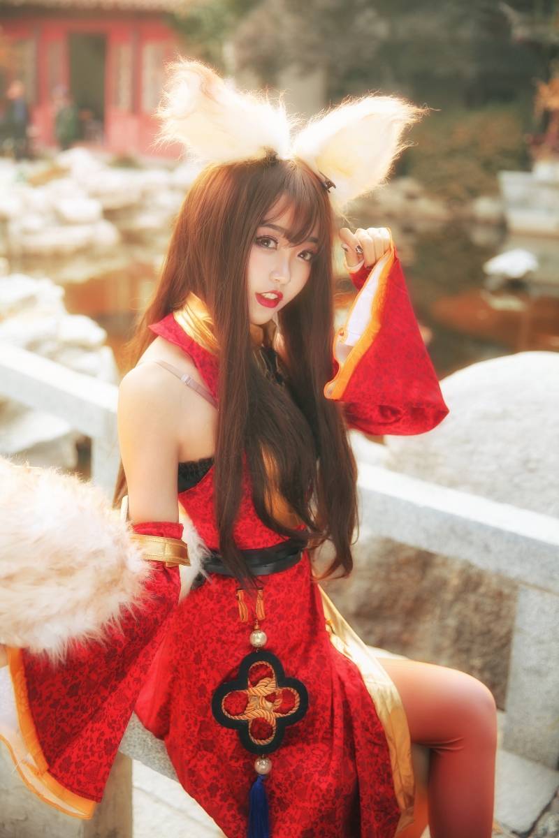 Cosplay福利/性感尤物御姐王者荣耀妲己丝袜美腿Cosplay福利