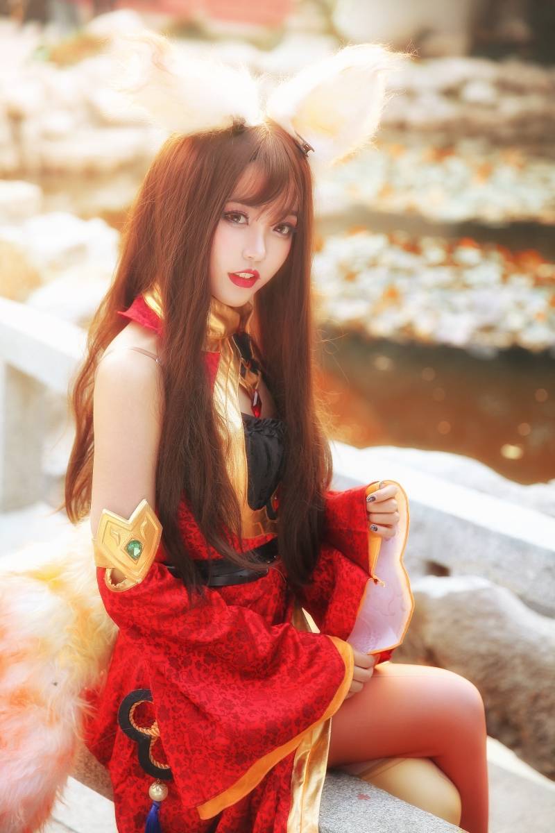 Cosplay福利/性感尤物御姐王者荣耀妲己丝袜美腿Cosplay福利