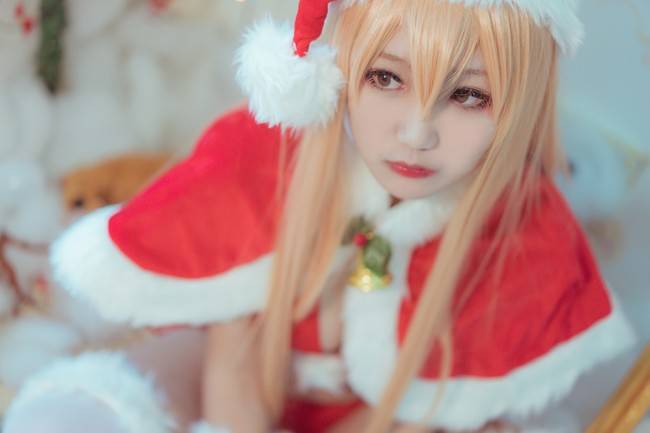 Cosplay福利/四月亖Cos干物妹小埋土间埋白丝萝莉内衣诱惑胖次福利