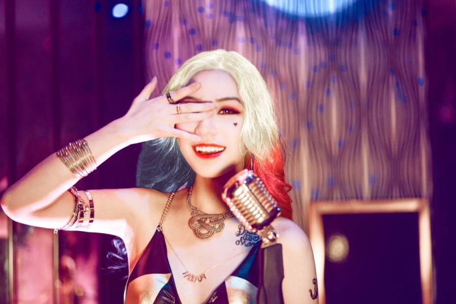 Cosplay福利/欧美电影自杀小队哈莉奎茵夜店装美女诱惑Cos福利