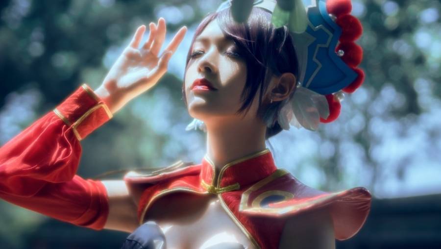 Cosplay福利/性感御姐扮演王者荣耀虞姬霸王别姬Cosplay福利