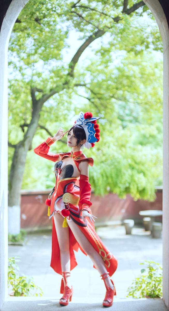Cosplay福利/性感御姐扮演王者荣耀虞姬霸王别姬Cosplay福利