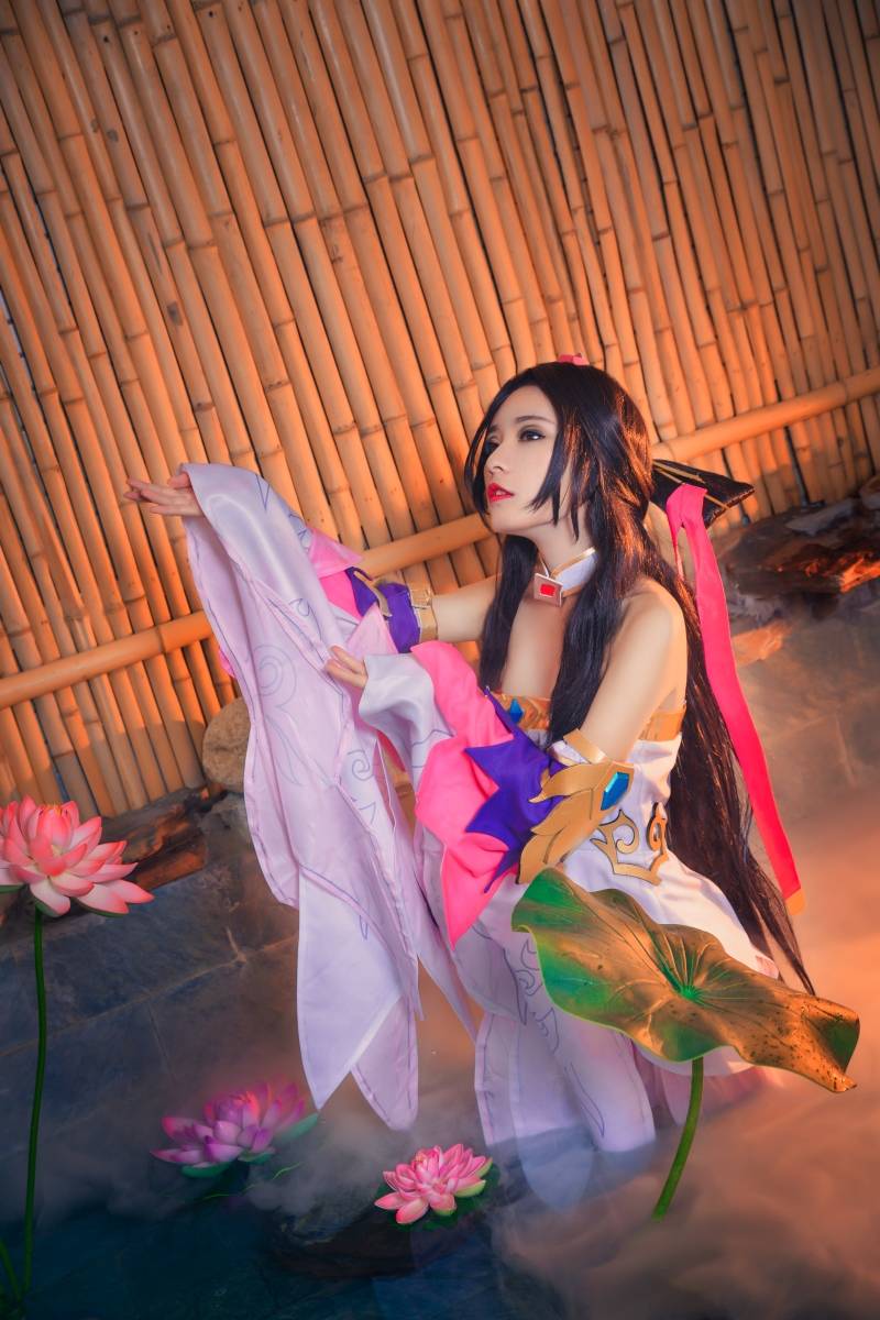 Cosplay福利/绝世舞姬性感美女王者荣耀貂蝉古风美女诱惑Cos图片