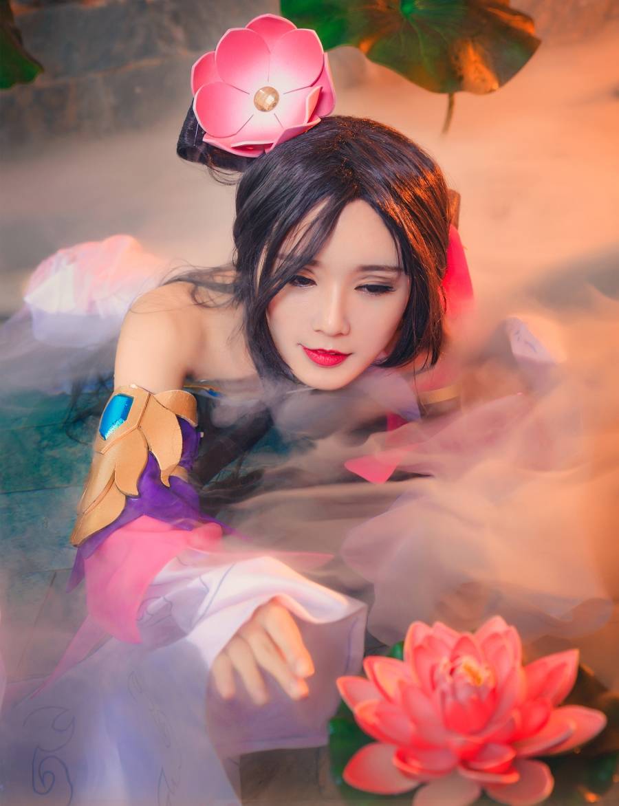 Cosplay福利/绝世舞姬性感美女王者荣耀貂蝉古风美女诱惑Cos图片