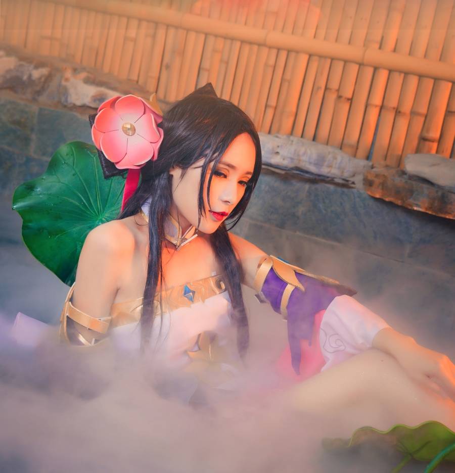Cosplay福利/绝世舞姬性感美女王者荣耀貂蝉古风美女诱惑Cos图片