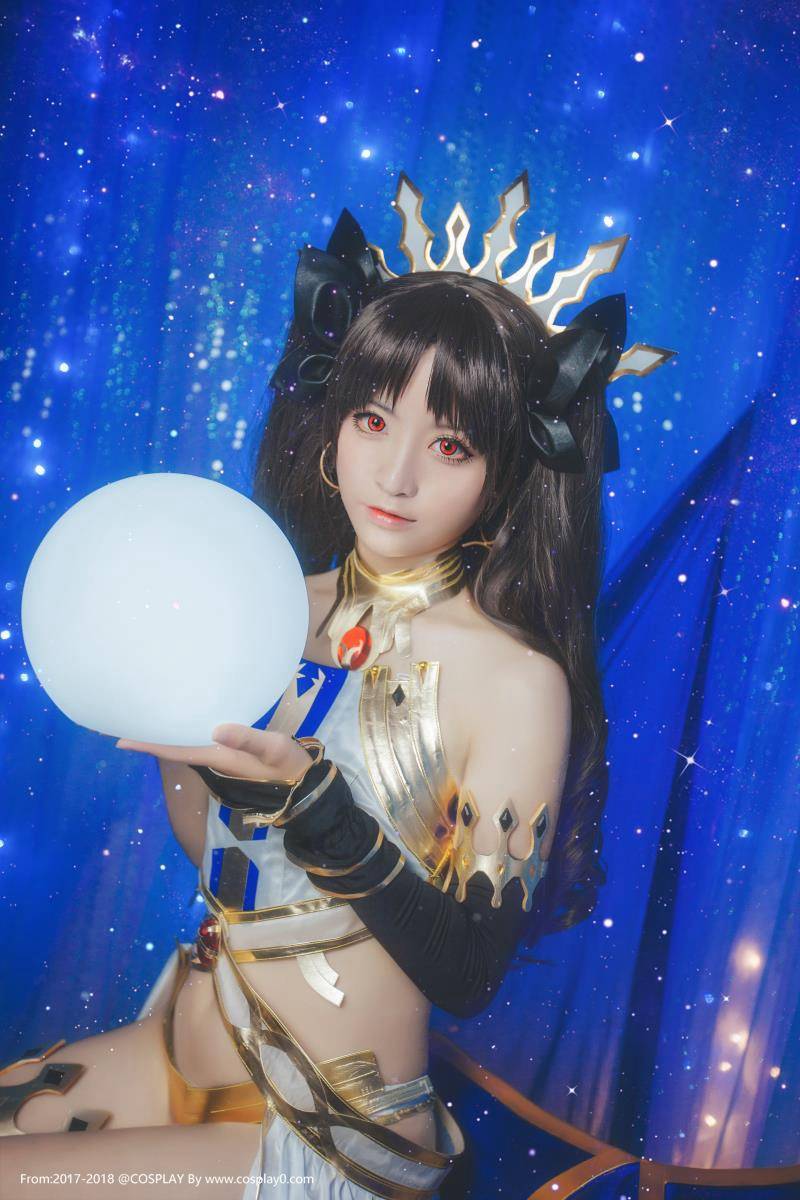 Cosplay福利/FATE伊斯塔远坂凛Cosplay星野saori绝对领域胖次福利