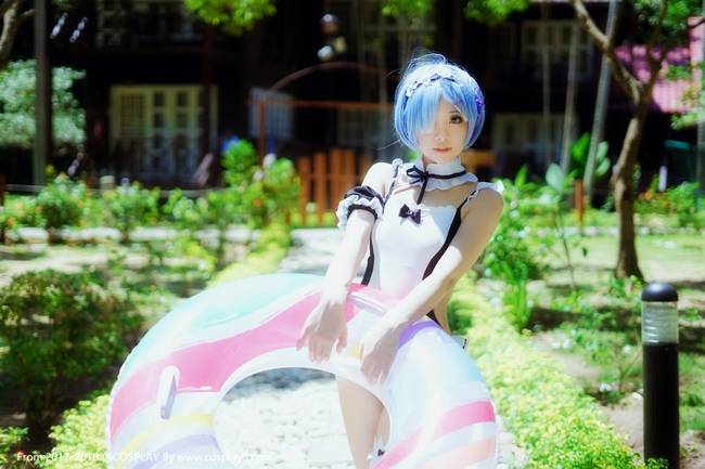 Cosplay福利/宅男福利比基尼美女雷姆同人女裸足Cosplay福利