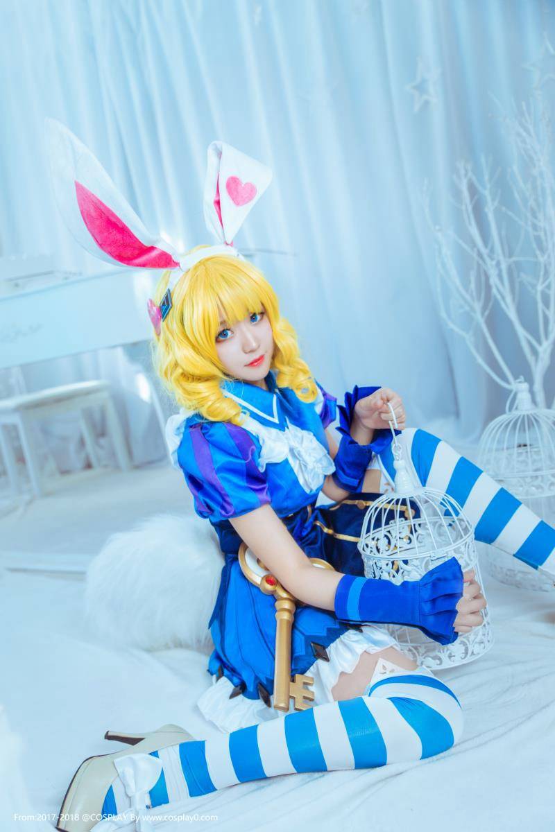 Cosplay福利/绝对领域王者荣耀Cosplay妲己爱丽丝同人本子福利