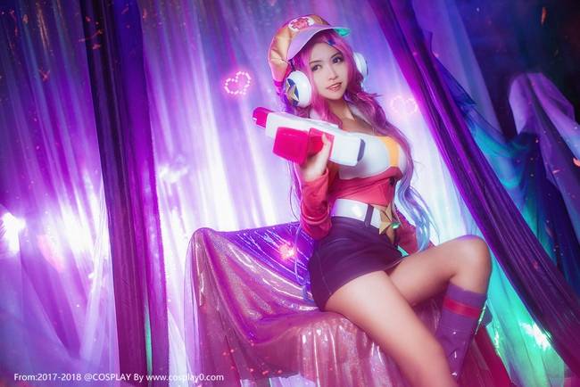 Cosplay福利/英雄联盟电玩赏金厄运小姐美女诱惑Cosplay福利