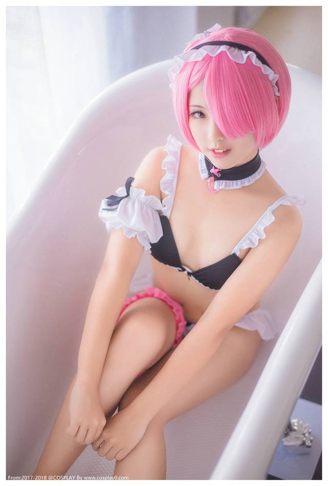 Cosplay福利/可爱萝莉雷姆拉姆大尺度内衣诱惑无圣光Cosplay福利