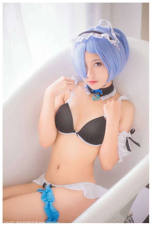 Cosplay福利/可爱萝莉雷姆拉姆大尺度内衣诱惑无圣光Cosplay福利