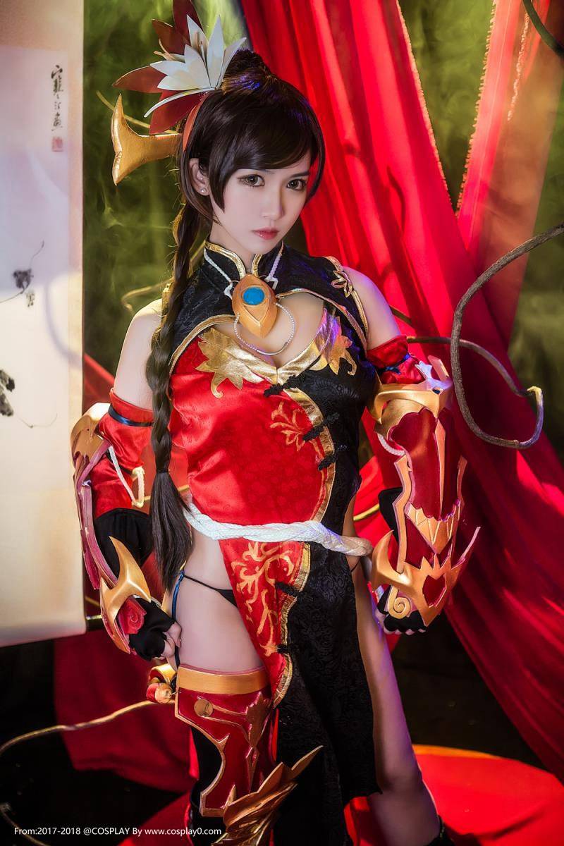 Cosplay福利/绝对领域鳗鱼霏儿无下限白兰胖次Cosplay福利