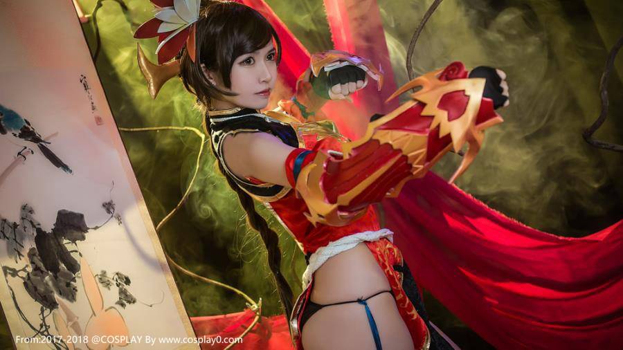 Cosplay福利/绝对领域鳗鱼霏儿无下限白兰胖次Cosplay福利