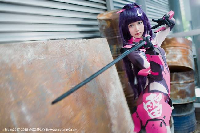 Cosplay福利/崩坏学园雷电芽衣Cosplay性感翘臀美女福利写真